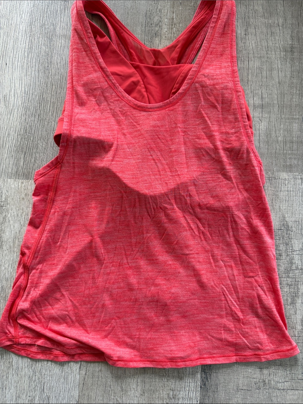 Lululemon Coral Racerback Tank Top - Lightweight Activewear